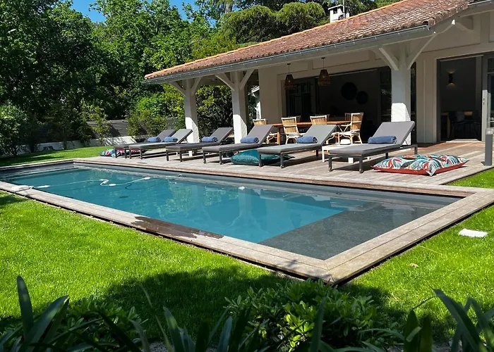 Romaline - Pereire - Piscine Chauffee Villa Arcachon